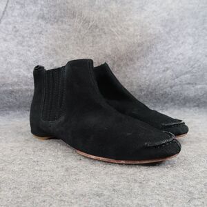 Donald Pliner Shoes Womens 6 Bootie Minimalist Classic Belle Leather Gore Black